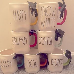 Rae Dunn Snow White and the Seven Dwarfs